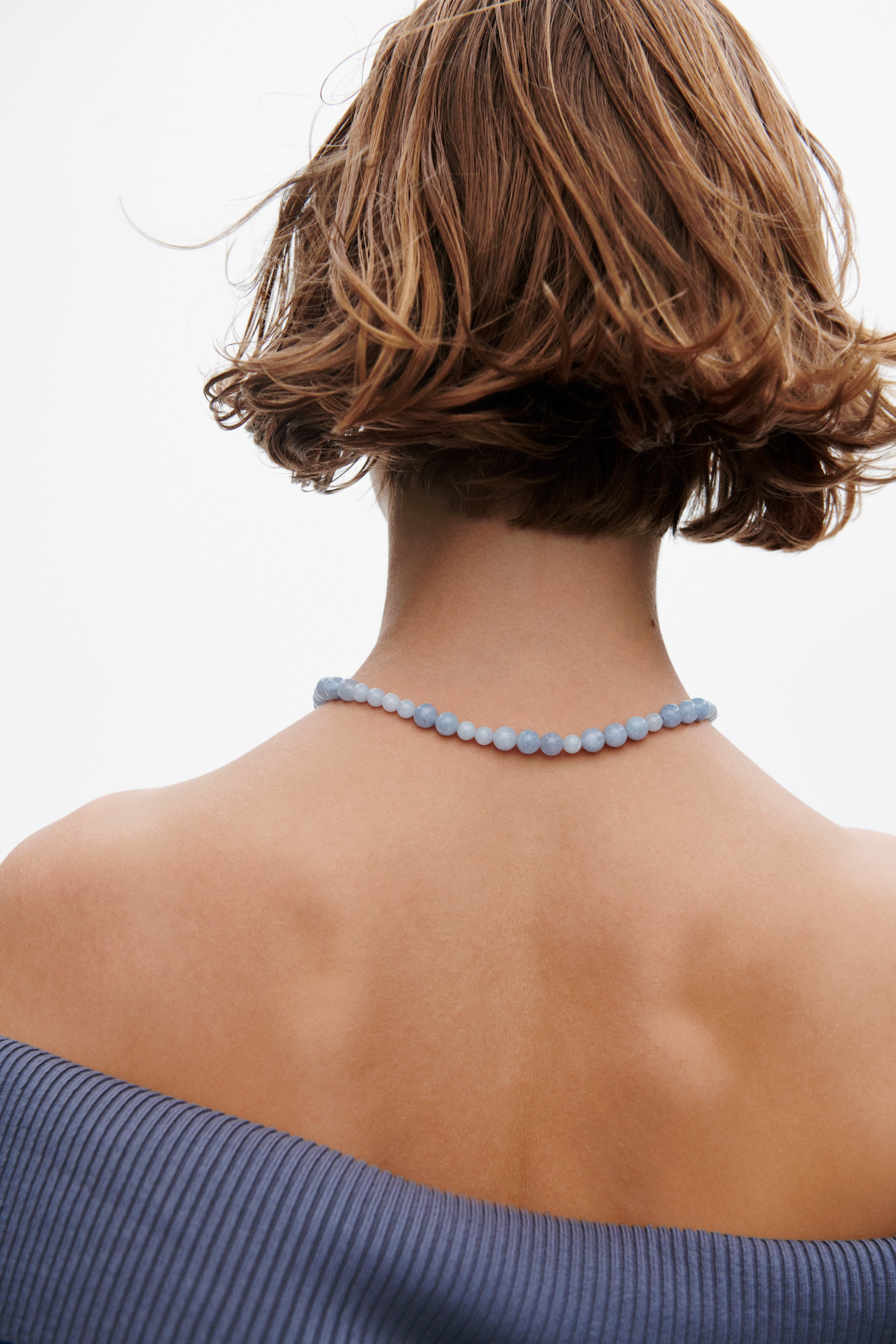 Blue Sky halskæde - forgyldt